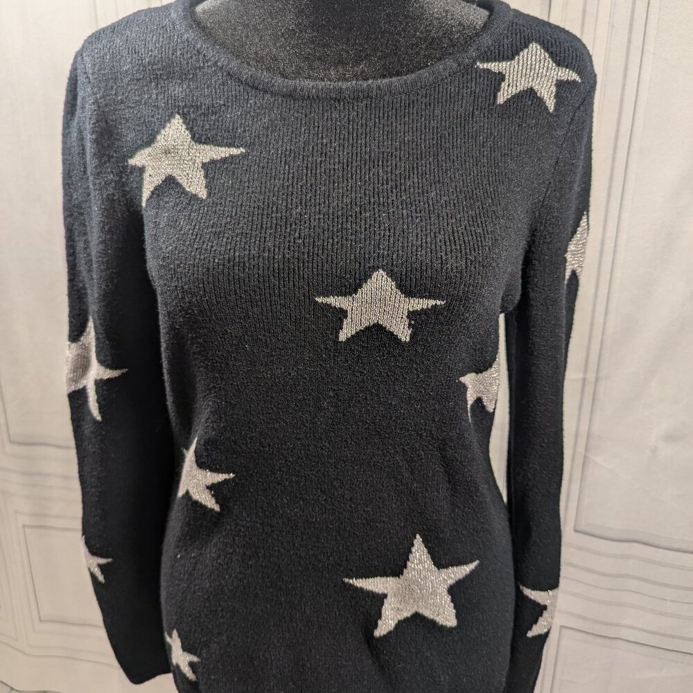 Fun Star Patterned Sweater